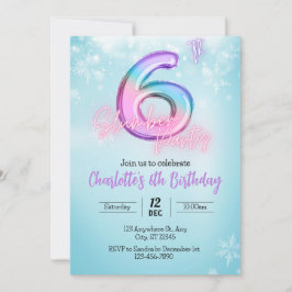 `Vinter Vonderland Pyjamasparty Inbjudan