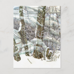 Vinter Vykort