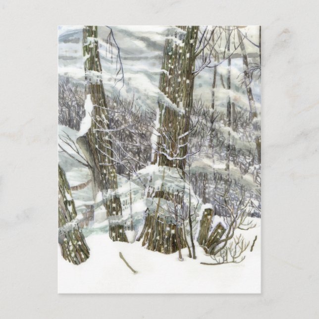 Vinter Vykort (Framsida)