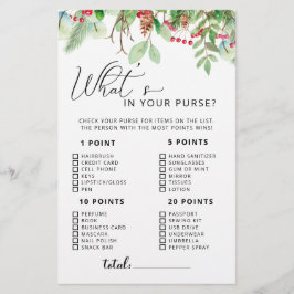 Vinter What's in Your Purse Game