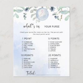 Vinter What's in your purse match