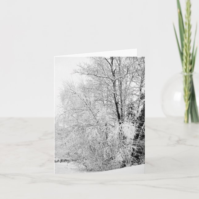 Vinter Whites Card Kort (Framsida)
