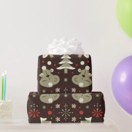 Vinter Wonderland: Festive Helgdag Mönster Presentpapper