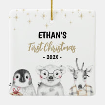 Vinter Wonderland First jul Photo Ceramic eller