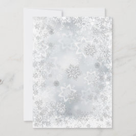Vinter Wonderland Girl Baby Shower-Rosa Inbjudningar