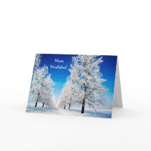 Vinter Wonderland Greeting Card