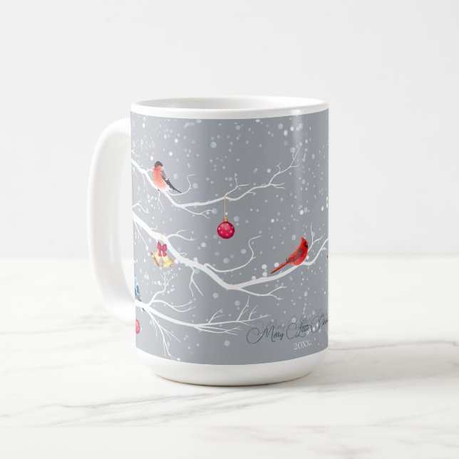 Vinter Wonderland-Helgdagar Kaffemugg (Framsida vänster)