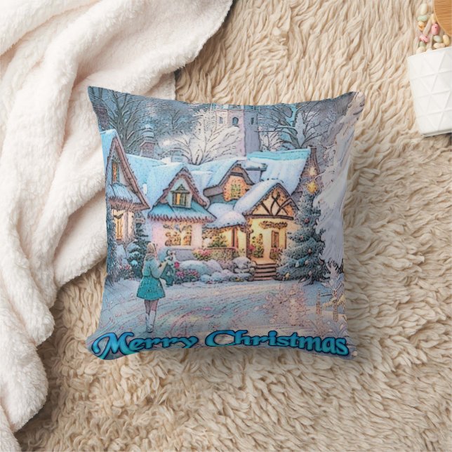 Vinter Wonderland: Kudde (Filt)