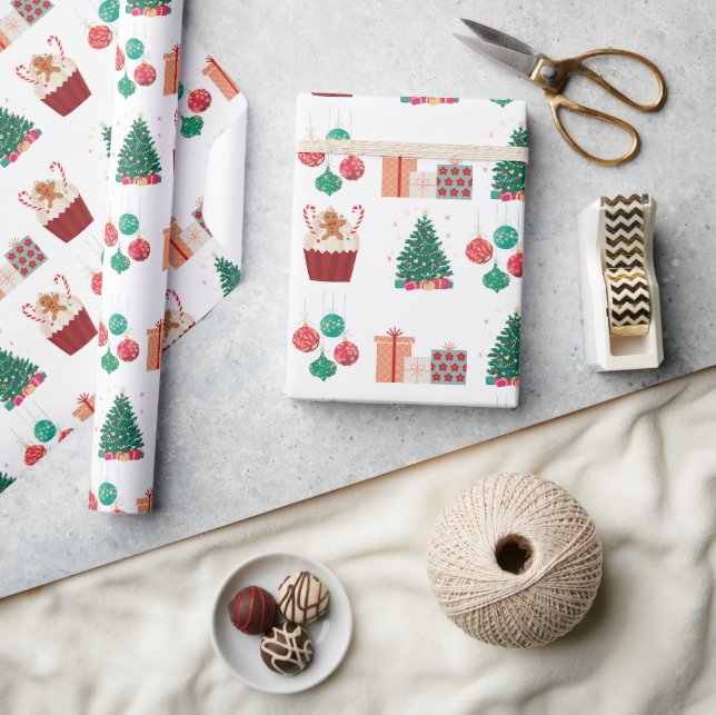 Vinter Wonderland: Papper julafton Presentpapper (Hantverk)