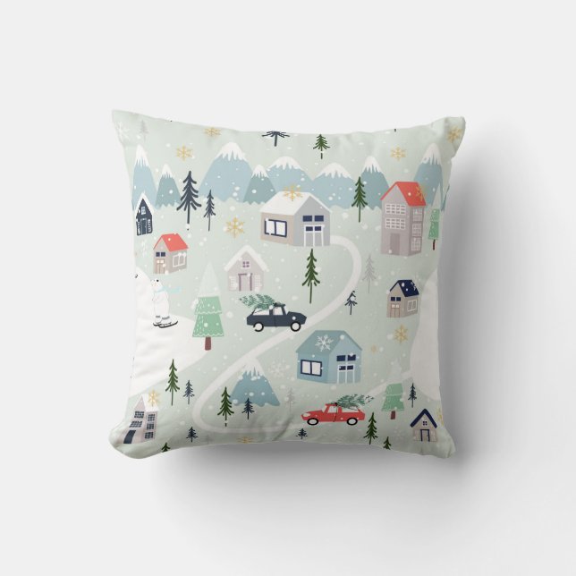 Vinter Wonderland: Polar Bear-jul Kudde (Framsida)