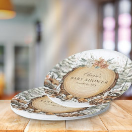 Vinter Wonderland Woodland Animals Baby Shower