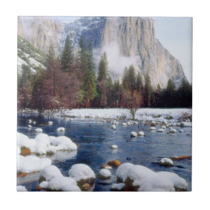 Vinter Yosemite National Park Kakelplatta