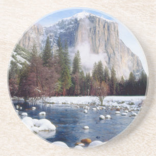 Vinter Yosemite National Park Underlägg