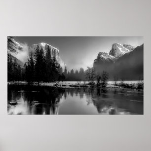 VINTER YOSEMITE POSTER