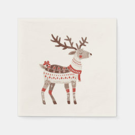 Vinter, Yule och julklackor Pappersservett