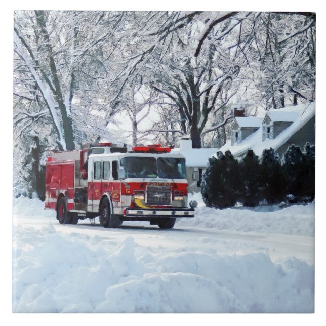 Vinterakut Kakelplatta (Framsidan)