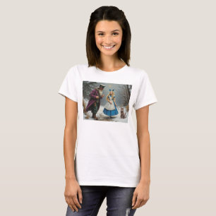 VinterAlice Kvinnor vit T-shirt