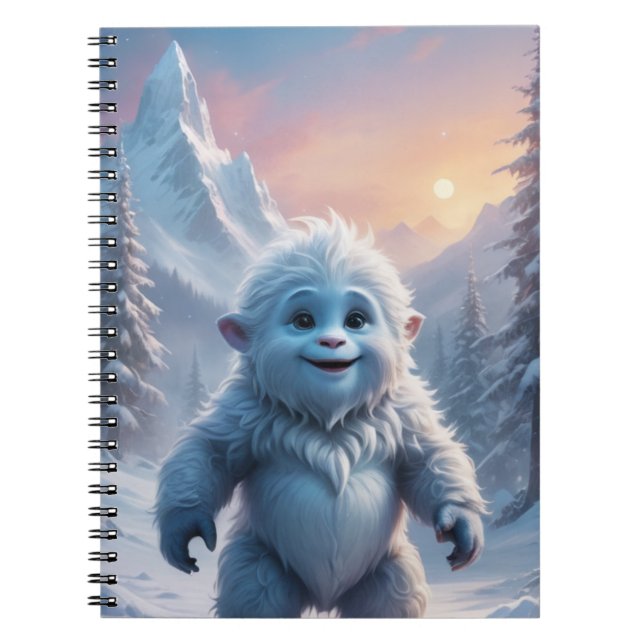 Vinteranda Yeti  Anteckningsbok (Framsidan)