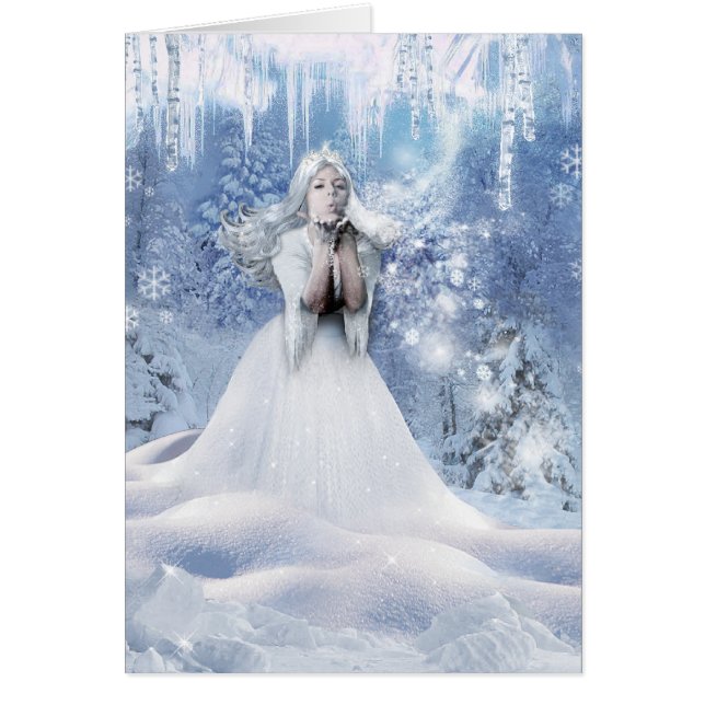 Vinterandan Hälsningskort (Framsidan)