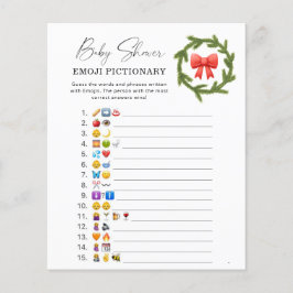 Vinterbaby emoji-spel