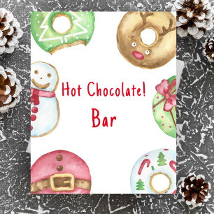 Vinterbabydusch, Hett choklad pub Poster
