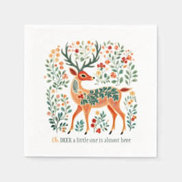 Vinterbabyskor, julgranar Helgdag Pappersservett