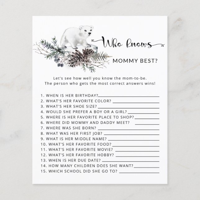 Vinterbabyskor Vem vet vad mamman är bäst (Framsida)