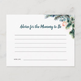 Vinterbabyvykort Vykort