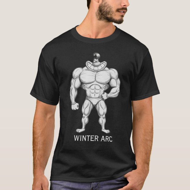 Vinterbåge: Omfamna vinterns skönhet  T Shirt (Framsida)