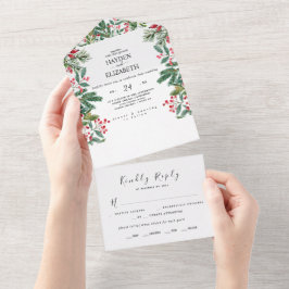 Vinterbär Tallkotte Grönska Bröllop