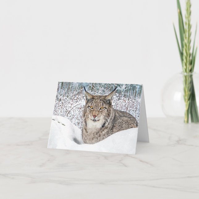 "Vinterbarn" Anteckningskort (Framsida)