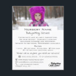 Vinterbarn, Babyvvakt, Daycare, Nursery Advert Flygblad<br><div class="desc">Vinterbarn,  Babyvvakt,  Daycare,  Nursery Advertising Flyer från Affärskortet Store.</div>