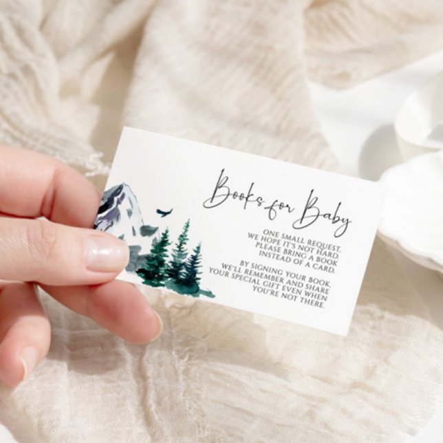 Vinterbergen Bokar för Baby-kort Tilläggskort (Skapare uppladdad)