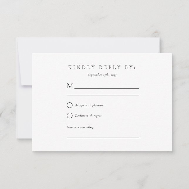 Vinterbergen Gräs Träd Bröllop OSA Kort (Framsida)