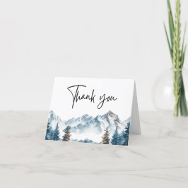 Vinterbergen Gräs Träd Bröllop Tack Kort