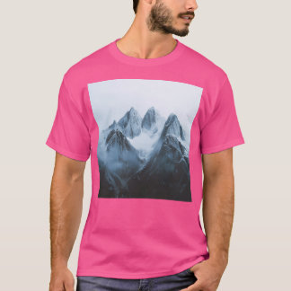 Vinterbergen Landskapsbergen Wall Art Acti T Shirt