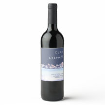 Vinterberget Evening Bröllop Vin-etikett