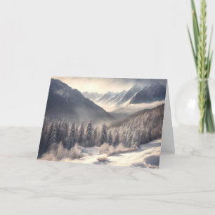 Vinterbergsdalen för jul helgkort