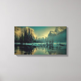 Vinterbergsscenen vid Sjö Canvastryck