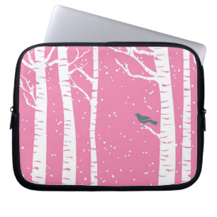 Vinterbjörkträd (den dagens bäst utmärkelsen) laptop sleeve
