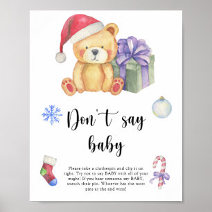 Vinterbjörn - Säg inte att baby Poster