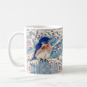 Vinterblåsångare Kaffemugg
