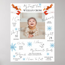 Vinterblått första året - första födelsedag