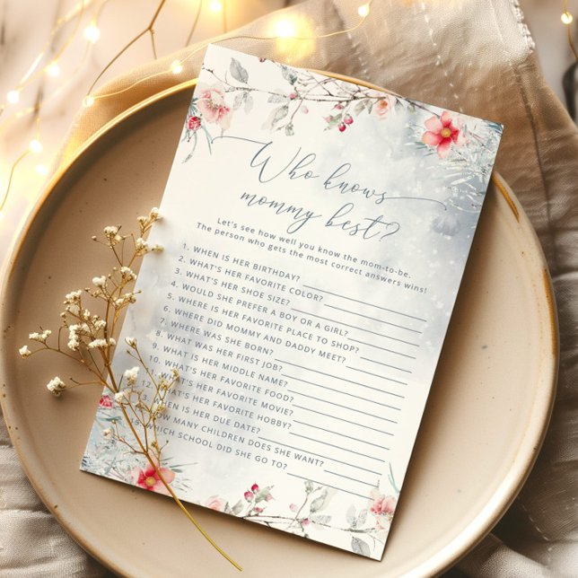 Vinterblått Vem vet vilken mamma som är bäst för b (Skapare uppladdad)