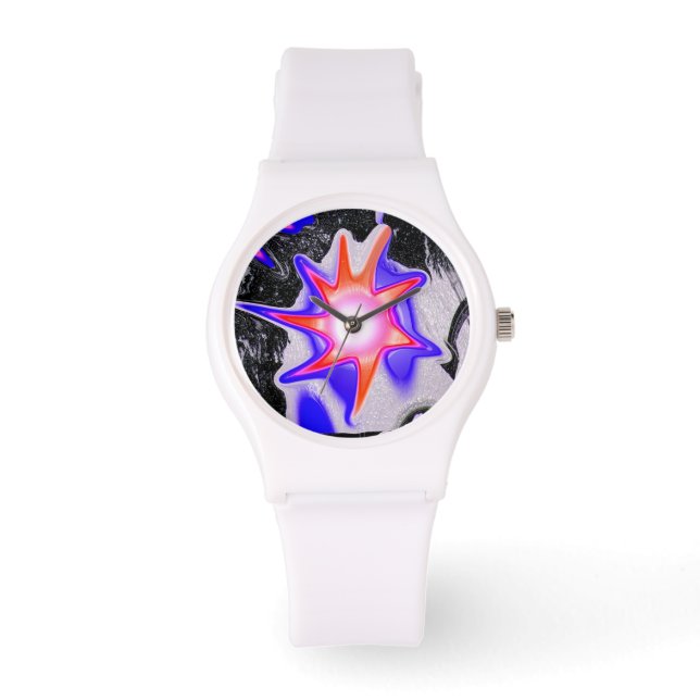 Vinterblomma Armbandsur (Framsida)