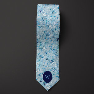 Vinterblommig monogram slips
