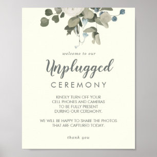VinterBlommigt Ceremonin i Elfenbenskusten Bröll Poster