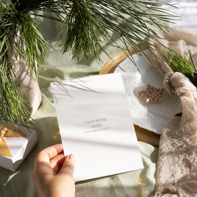 VinterBlommigt | Elfenbenskusten Inbjudningskort f (Skapare uppladdad)