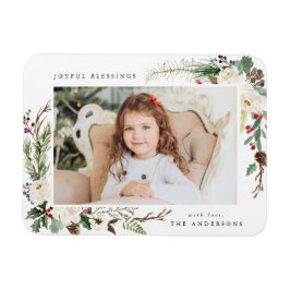 VinterBlommigt | Helgdag Photo Magnet