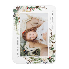 VinterBlommigt | Helgdag Photo Magnet